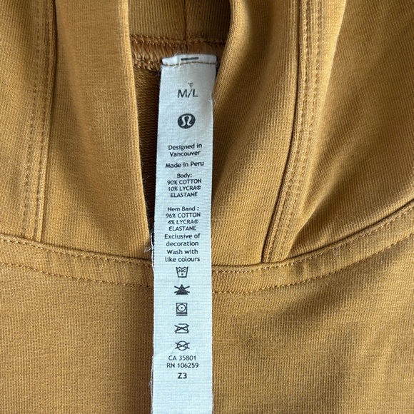 Lululemon all yours hoodie french terry M/L - Picture 2 of 7